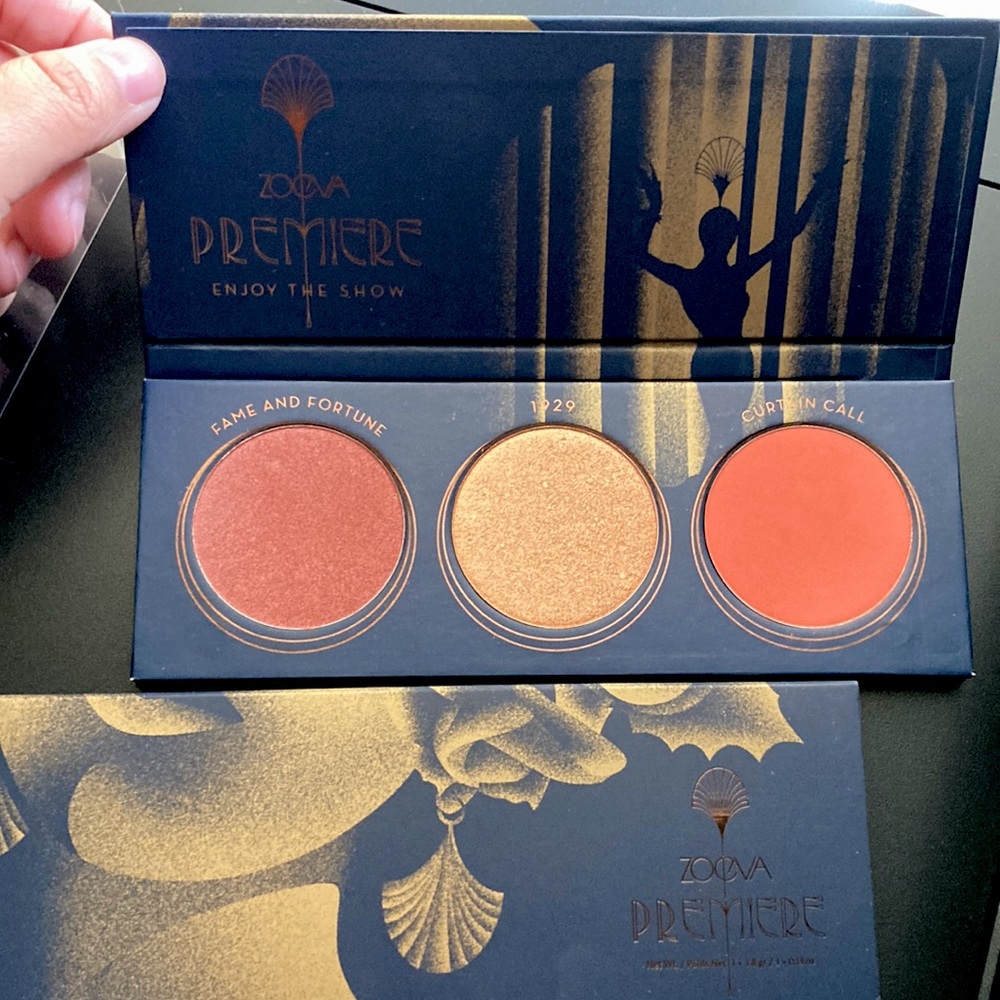 HP 🎉🦄❤️ ZOEVA: premiere blush palette